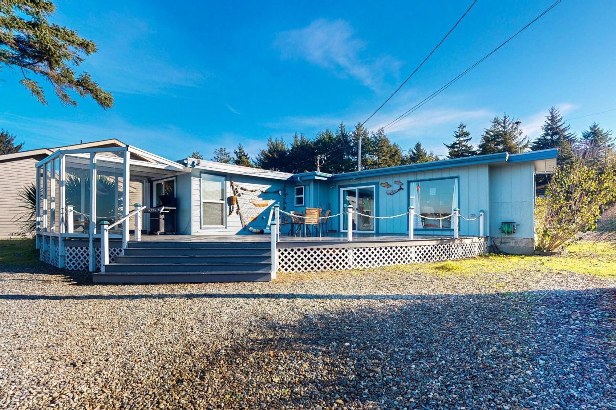 Gray Goose Beach Cottage Coos Bay Exterior foto